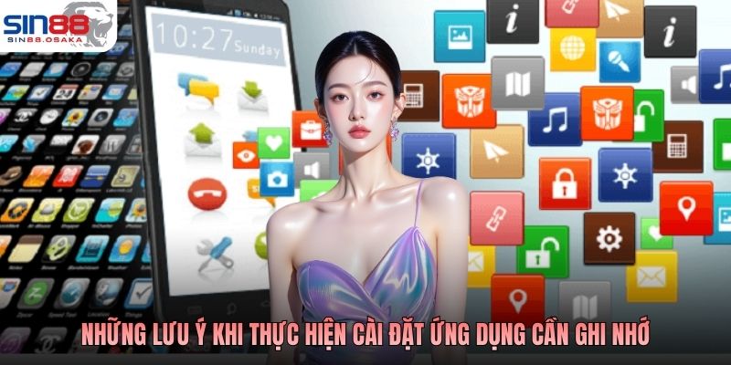Những lưu ý khi thực hiện cài đặt ứng dụng cần ghi nhớ